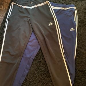 Pair of Adidas jogger soccer pants